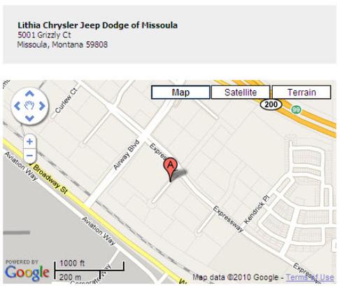 Lithia Chrysler Jeep Dodge Ram Of Missoula Missoula Mt