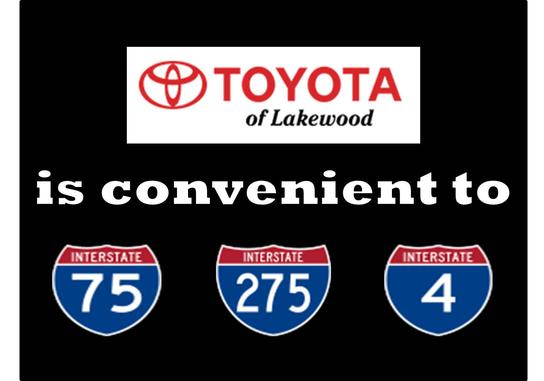 Gettel Toyota of Lakewood: I-75/Exit 220