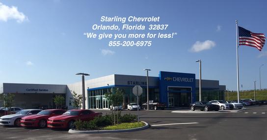 Starling Chevrolet Of Orlando Orlando Fl 32837 Car