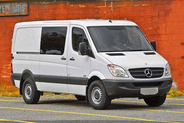 How much weight can a mercedes sprinter van carry #1