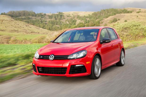 The 2012 Volkswagen Golf R is all about perspective