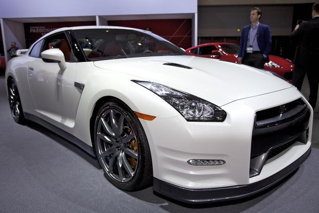 Nissan gtr car show