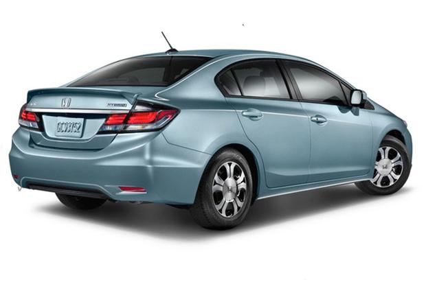 Honda civic hybird car reviews #4