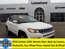 Certified 2018 Jeep Compass Limited w/ Safe & Security Group