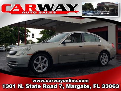 2003 Infiniti G35 For Sale In Hollywood Fl 33020 Autotrader