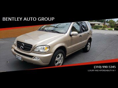 Used 2003 Mercedes Benz Ml 350 4matic For Sale In La Habra