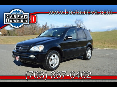 Used Mercedes Benz Ml 3 For Sale Right Now In Washington Dc Autotrader