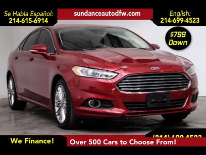 Ford Fusion For In Dallas Tx 75250 Autotrader Used 2016 Ford Fusion Se