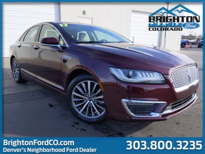 Used 2017 Lincoln Mkz Select For Sale In Brighton Co 80601 Sedan