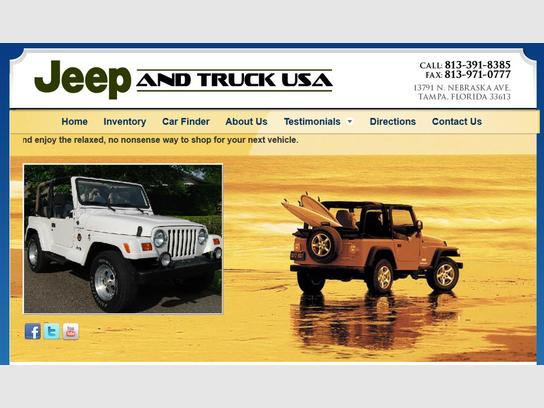 Jeep And Truck Usa Tampa Fl 33613 Car Dealership Auto Jeep And Truck Usa