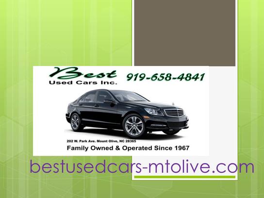 Best Used Cars : Mount Olive , NC 28365 Car Dealership, and Auto
