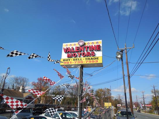 Valentine Motor Co Forestville Md 20747 Car Dealership