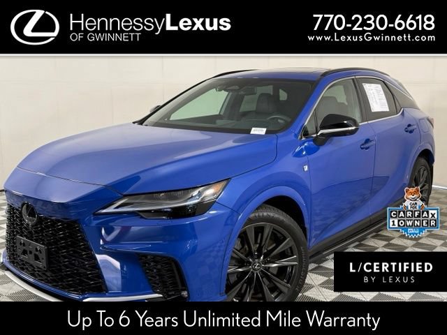 Certified 2024 Lexus RX 350 F Sport w/ Convenience Package