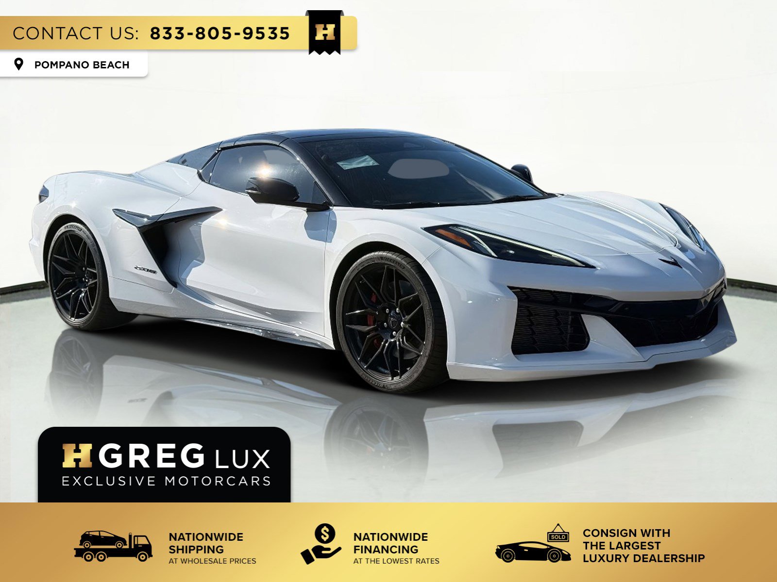 Used 2024 Chevrolet Corvette Z06 w/ Stealth Interior Trim Package