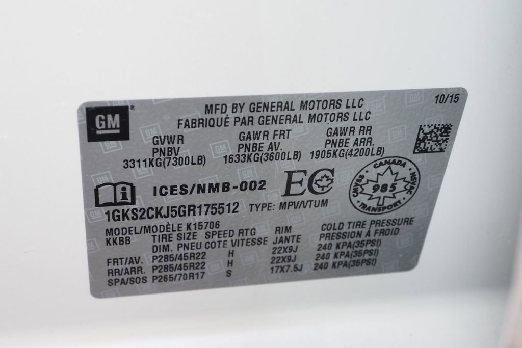 2016 GMC Yukon Denali