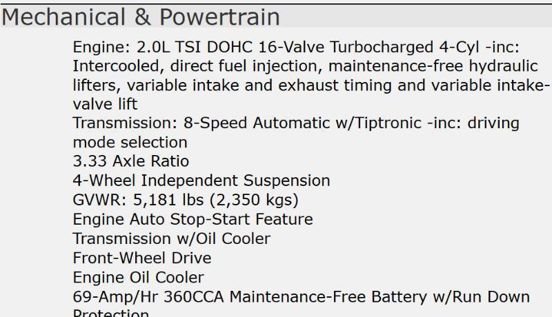 2022 Volkswagen Tiguan SE R-Line