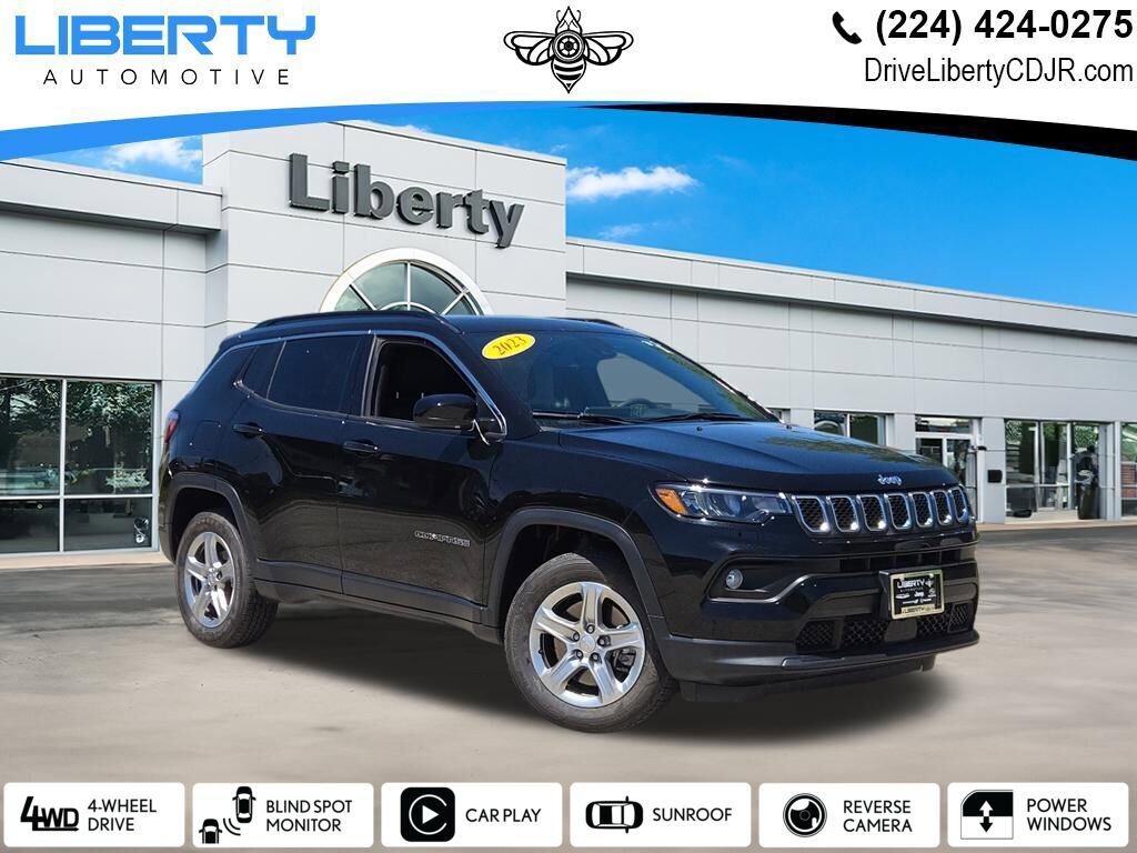 Used 2023 Jeep Compass Latitude w/ Sun and Sound Group