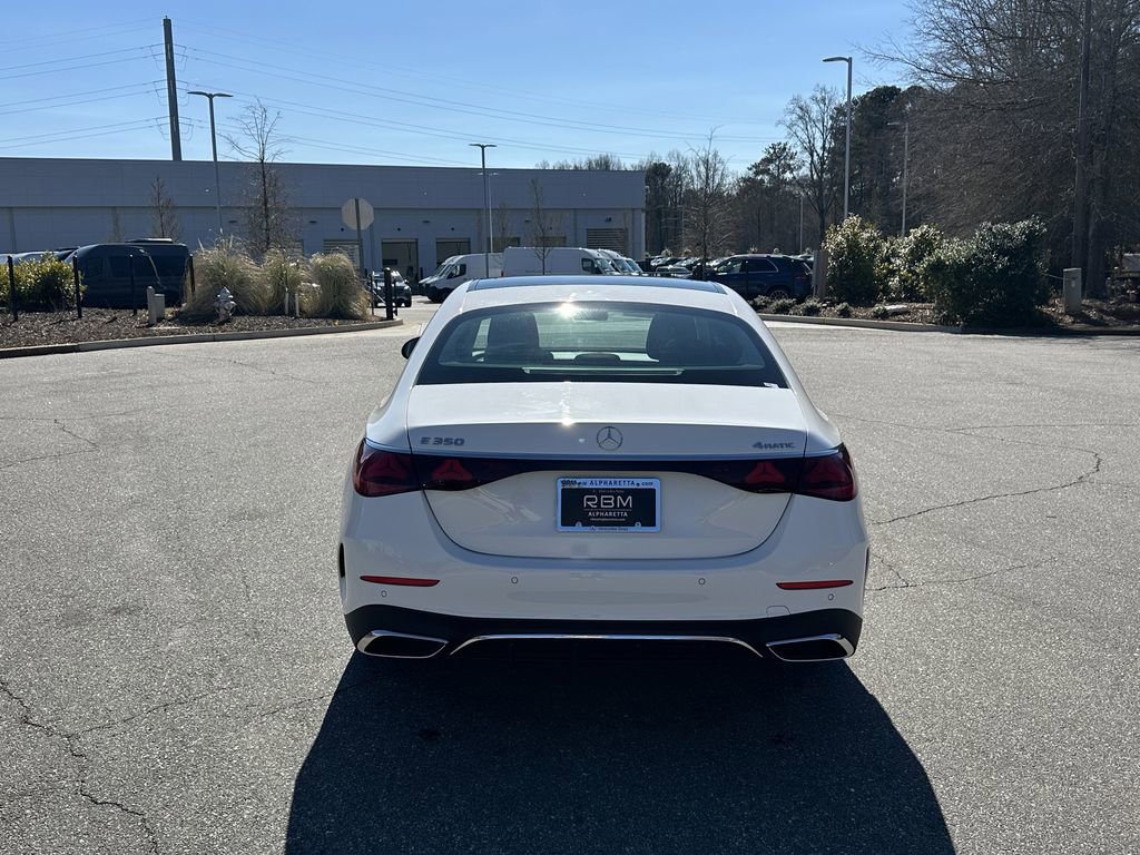 2025 Mercedes-Benz E 350 4MATIC Sedan
