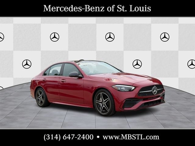 Certified 2024 Mercedes-Benz C 300 4MATIC Sedan w/ AMG Line w/ Night Package