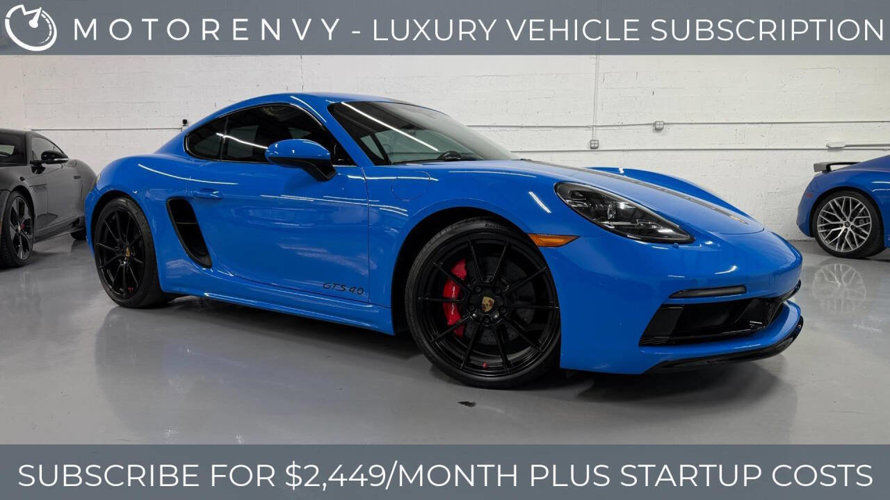 Used 2022 Porsche 718 Cayman GTS