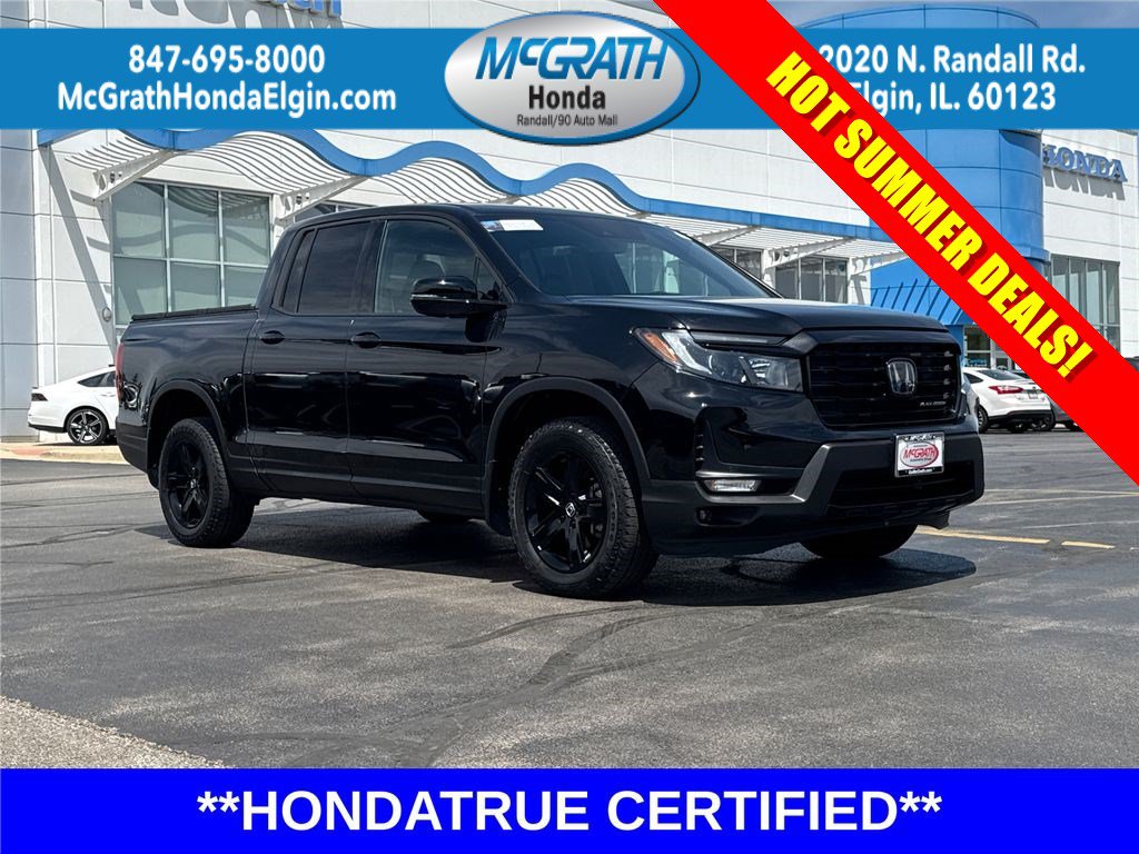 Certified 2023 Honda Ridgeline Black Edition