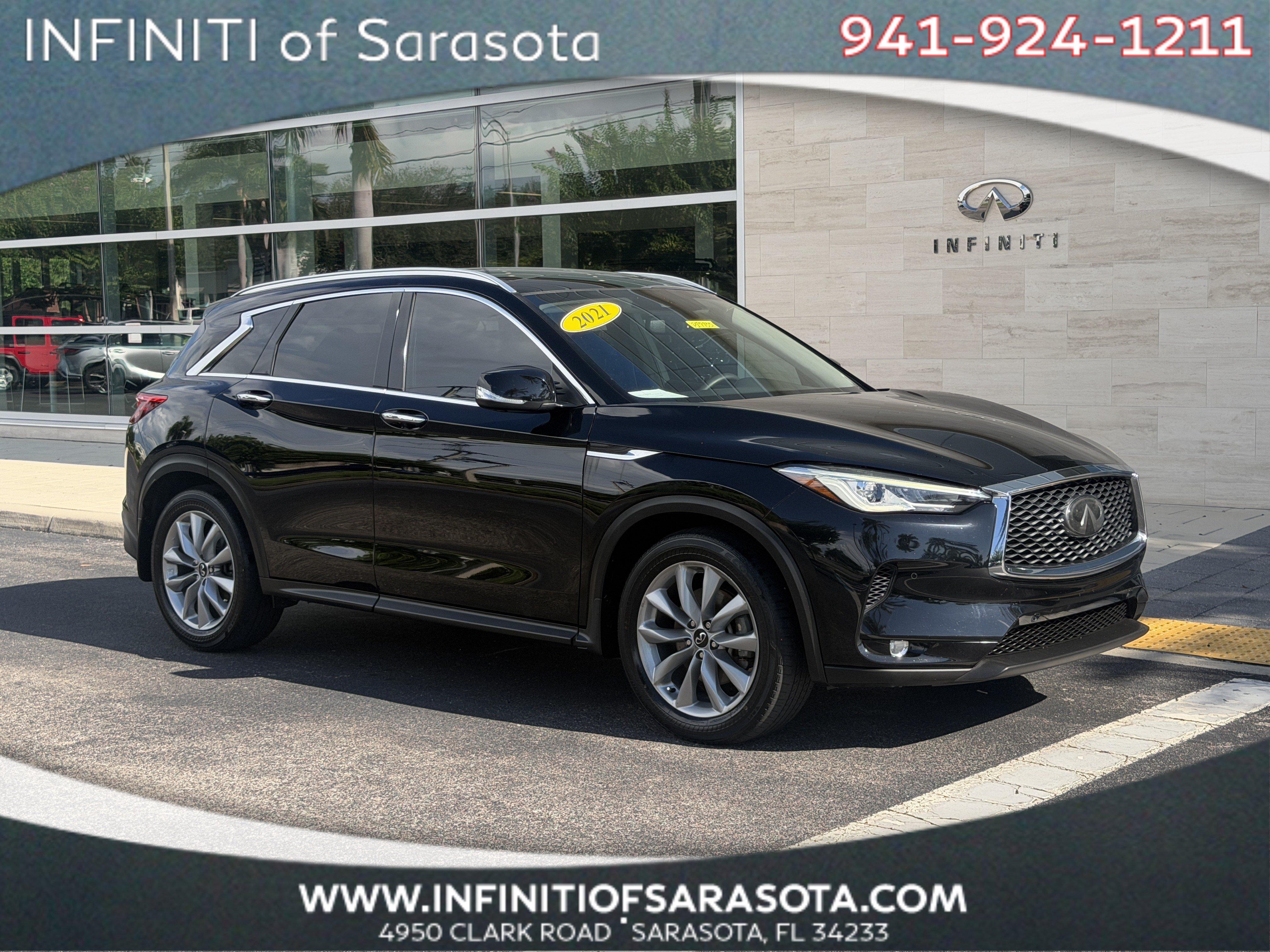 Certified 2021 INFINITI QX50 Essential