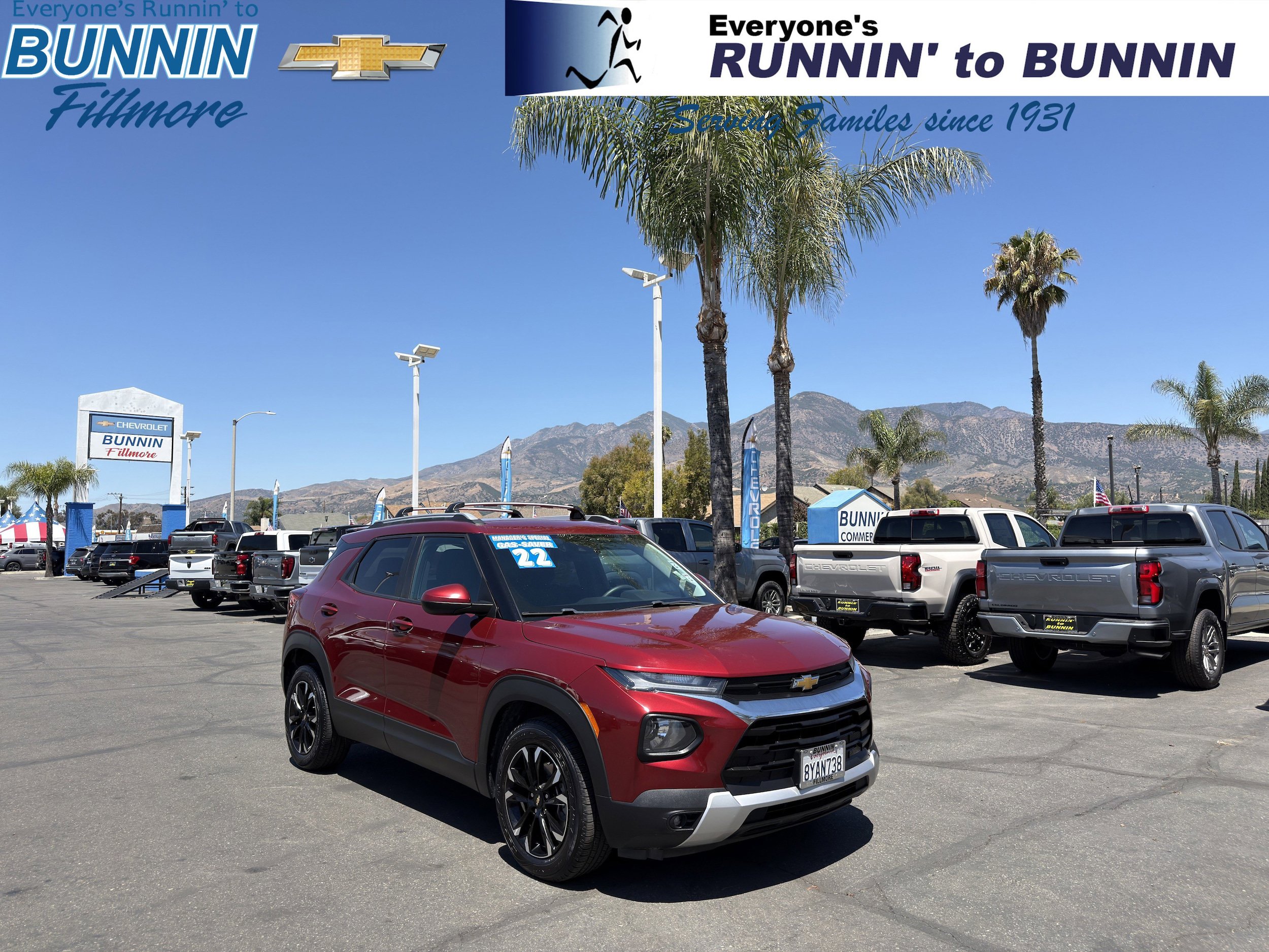 Used 2022 Chevrolet TrailBlazer LT