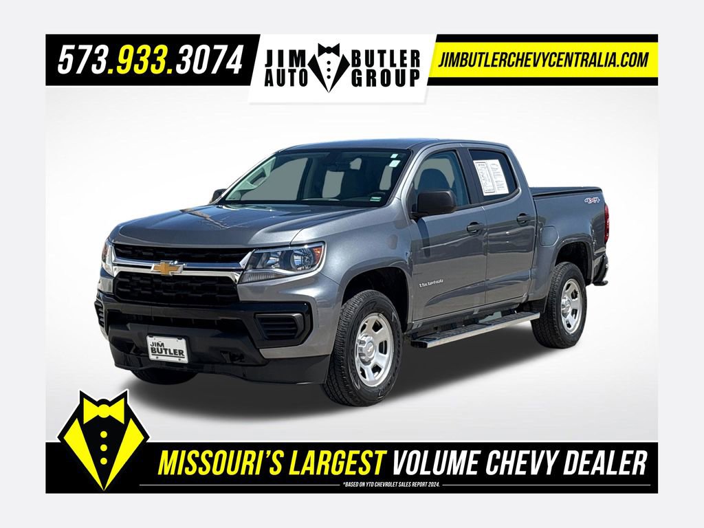 Used 2021 Chevrolet Colorado W/T w/ WT Convenience Package