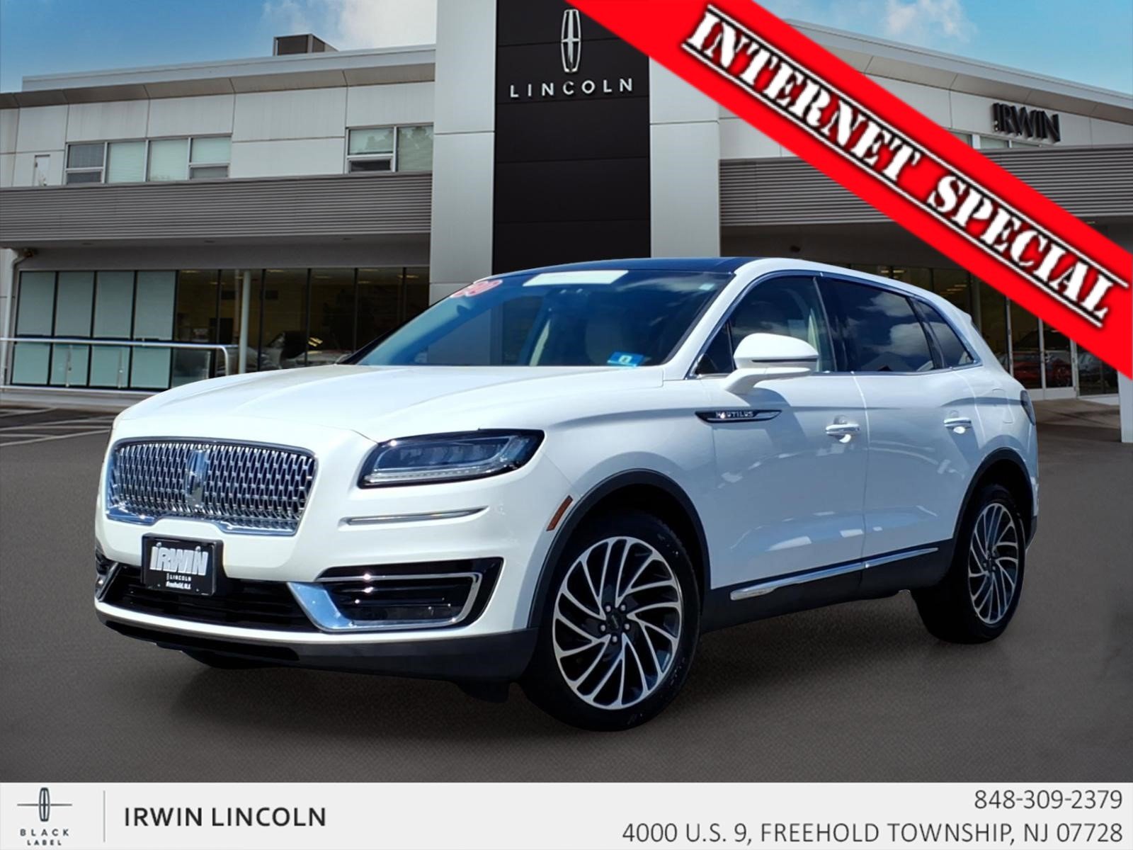 Certified 2020 Lincoln Nautilus Reserve