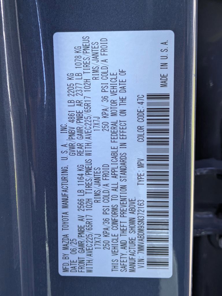 2025 MAZDA Cx-50 AWD 2.5 S w/ Premium Package