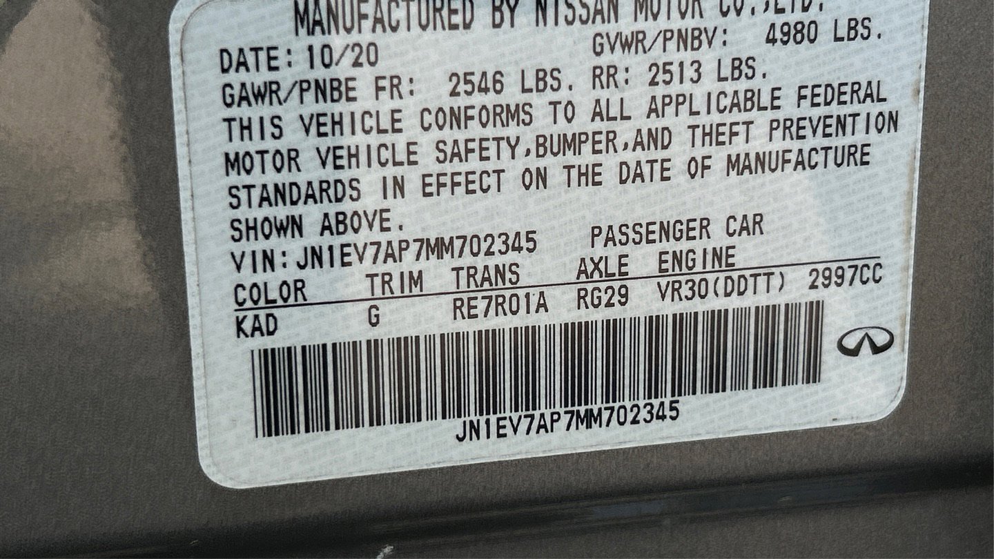 2021 INFINITI Q50 Pure