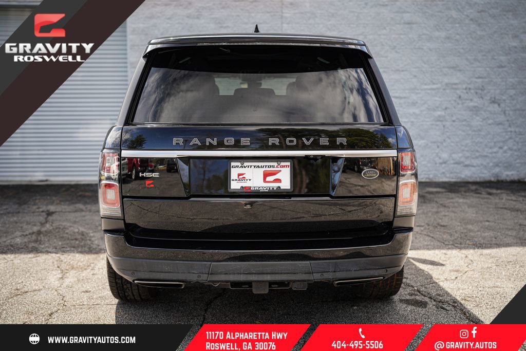 2019 Land Rover Range Rover HSE