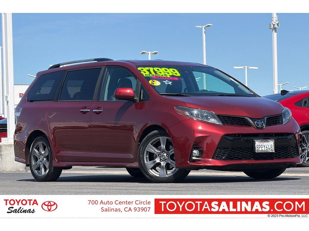 Used 2020 Toyota Sienna SE w/ SE Preferred Package