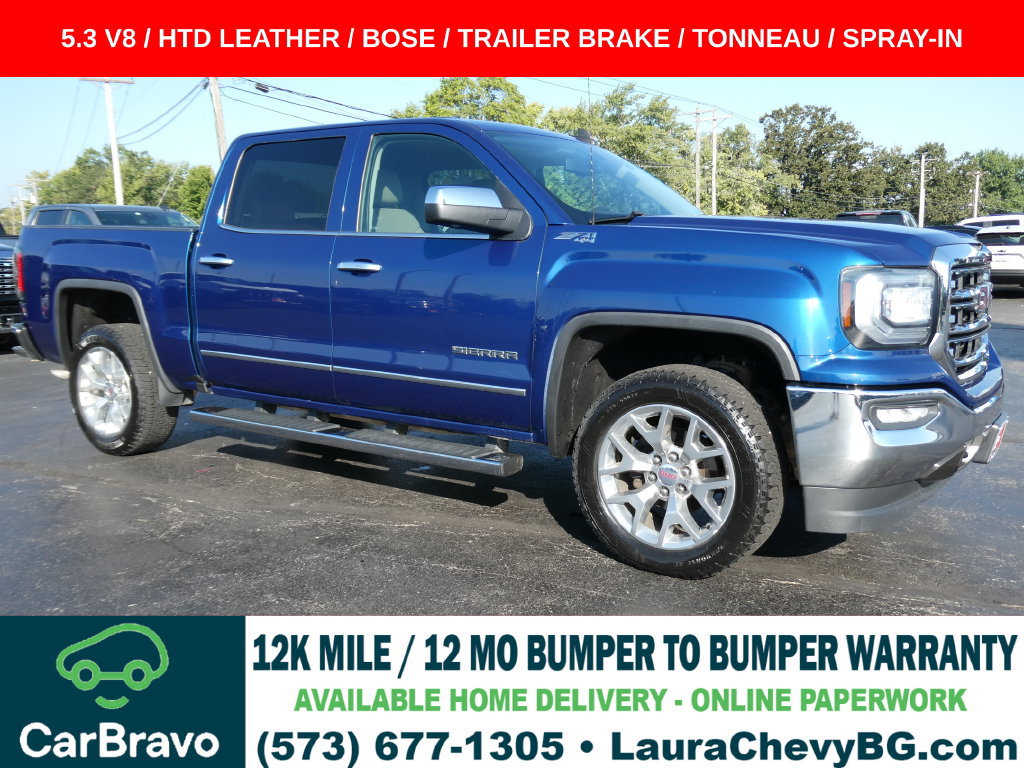 Certified 2018 GMC Sierra 1500 SLT w/ SLT Premium Package