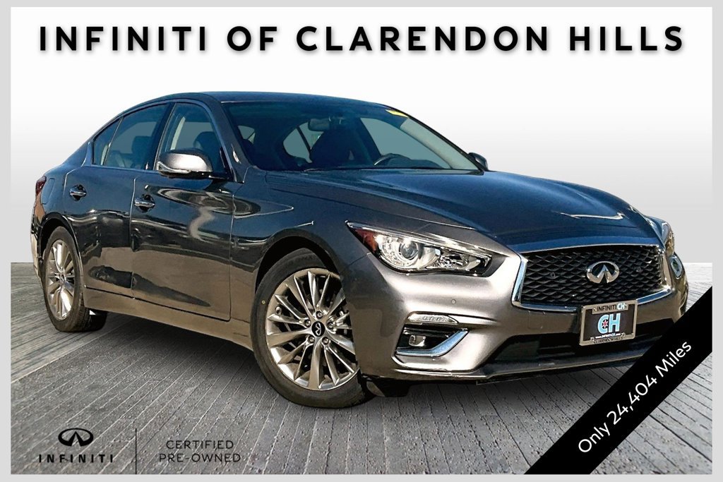 Certified 2023 INFINITI Q50 Luxe w/ Cargo Package