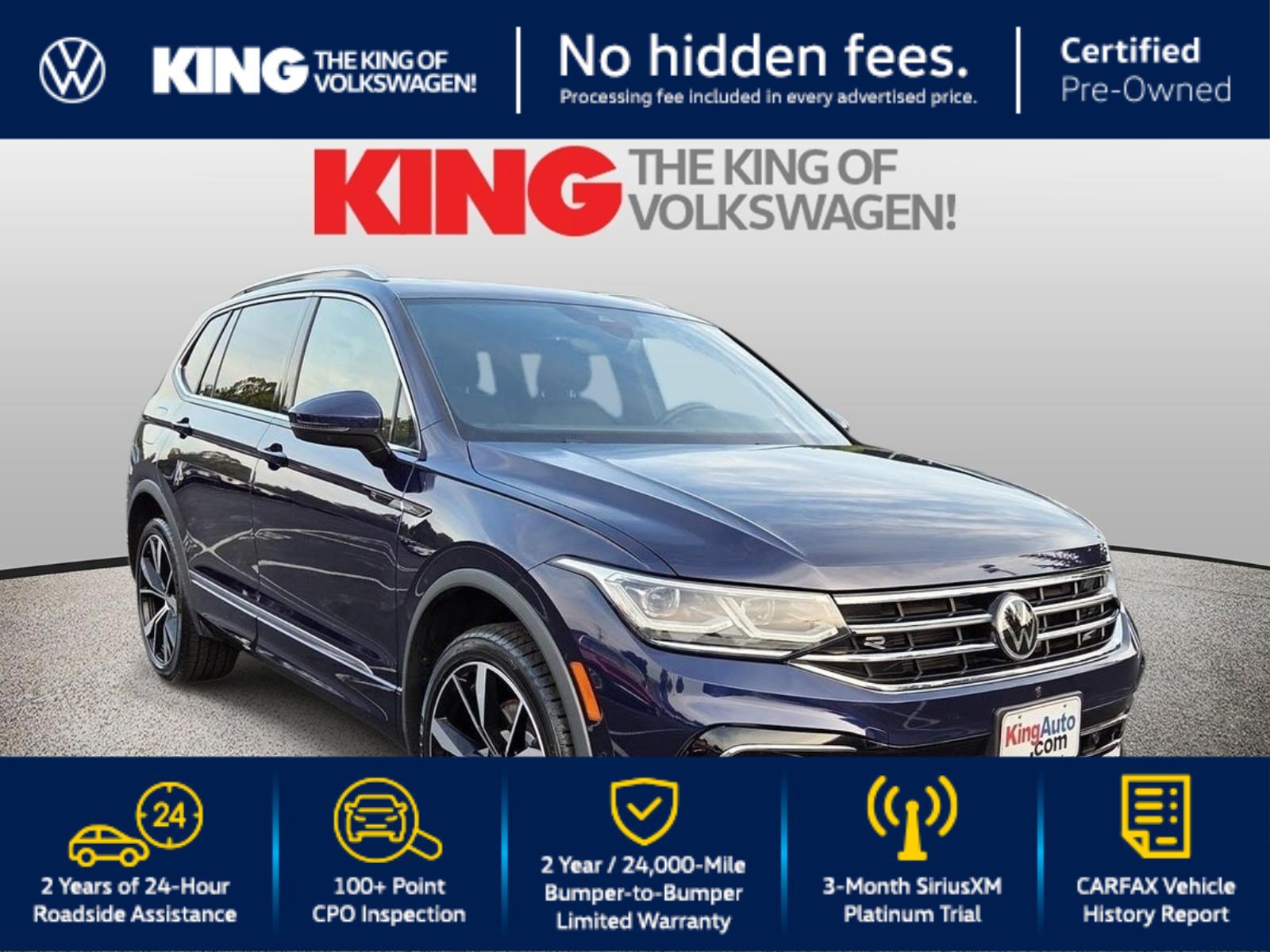 Used 2022 Volkswagen Tiguan SEL R-Line