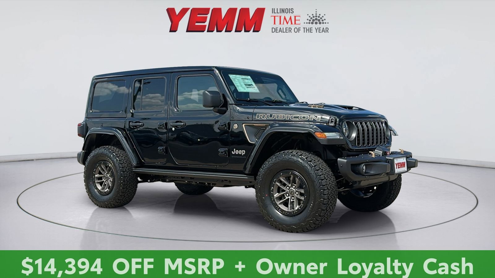 New 2025 Jeep Wrangler Unlimited Rubicon 392