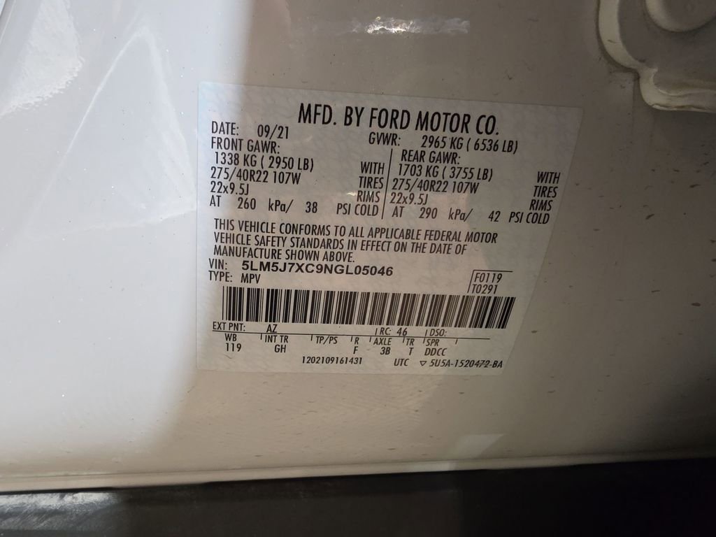 2022 Lincoln Aviator Reserve