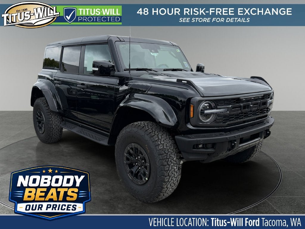 New 2026 Ford Bronco Raptor