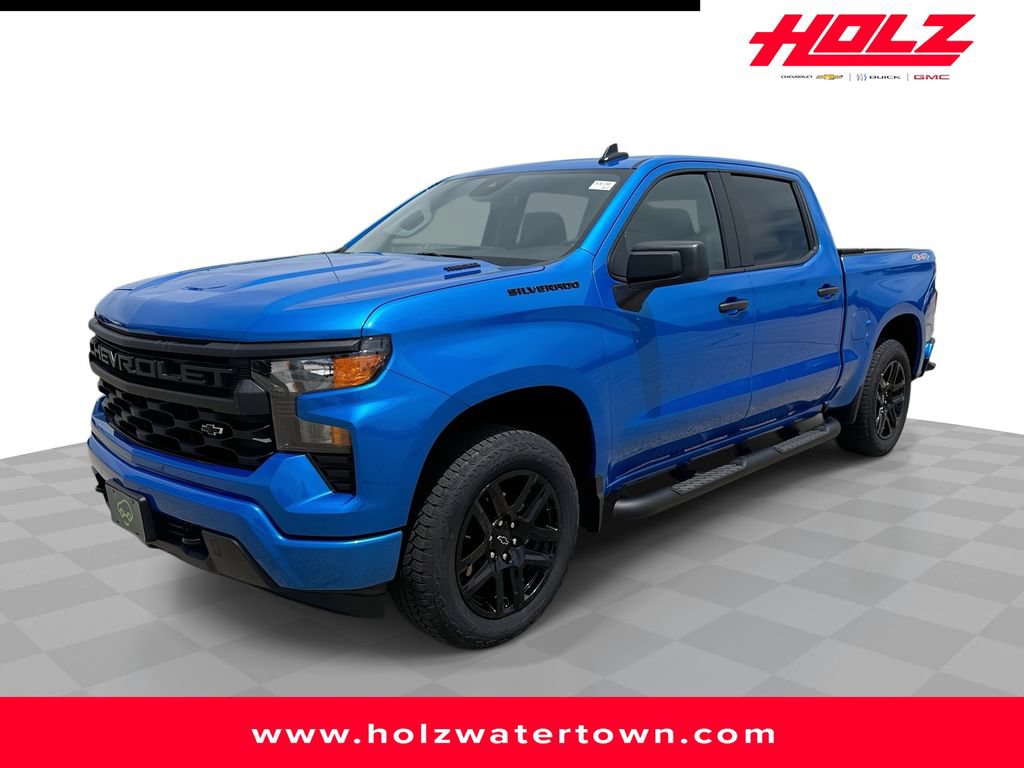 Certified 2025 Chevrolet Silverado 1500 Custom w/ Turbomax Blackout Package
