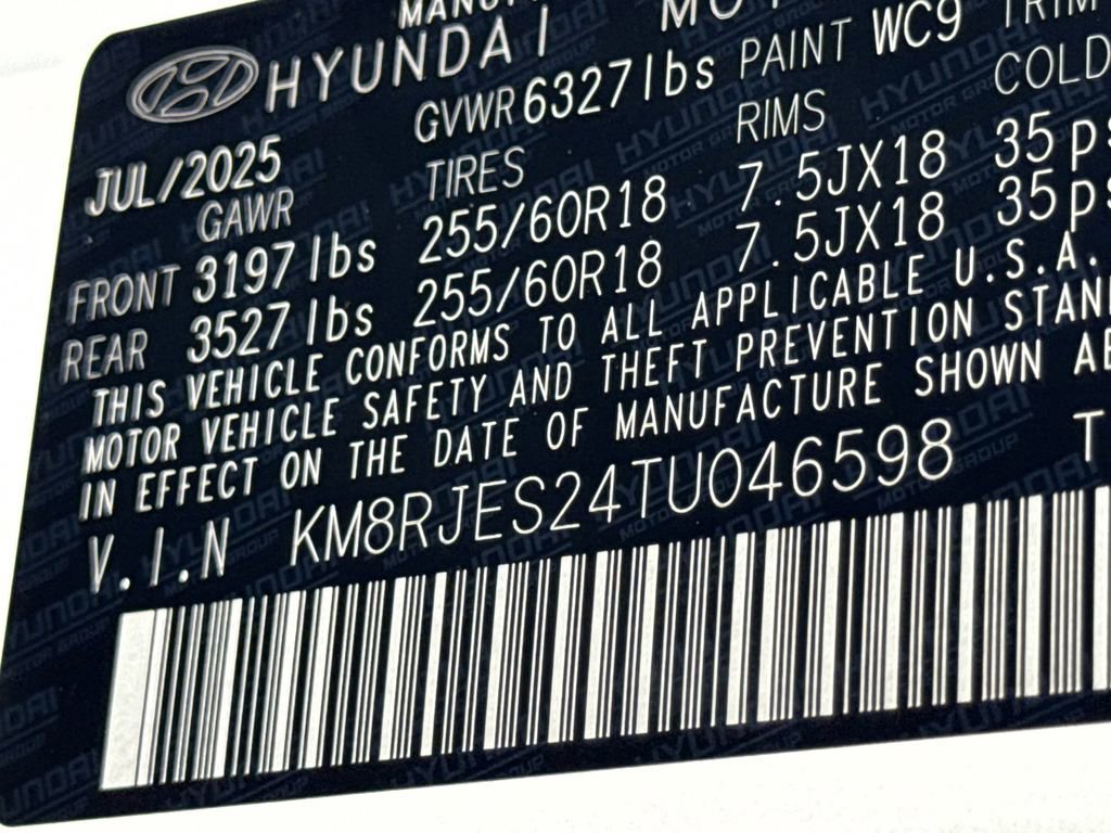 2026 Hyundai Palisade XRT Pro