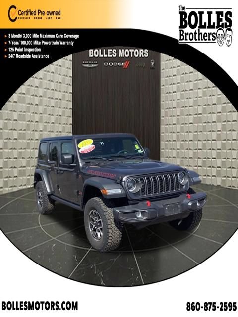 Certified 2025 Jeep Wrangler Unlimited Rubicon