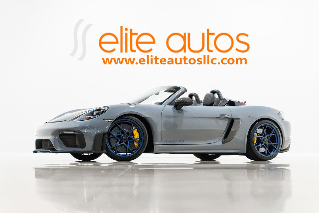 Used 2024 Porsche 718 Boxster Spyder RS w/ Weissach Package
