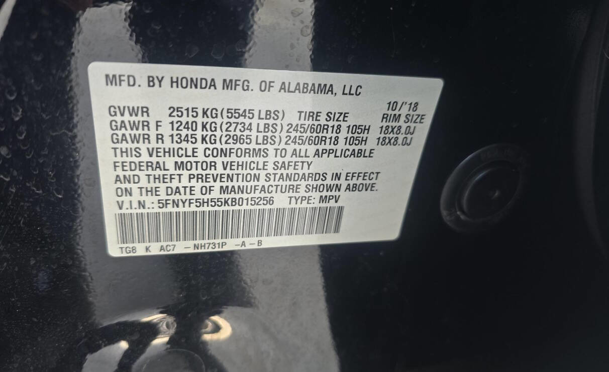 2019 Honda Pilot EX-L