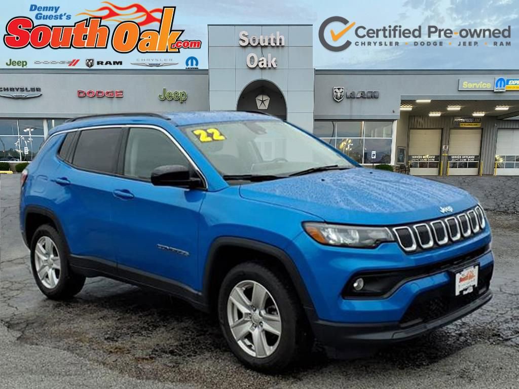 Certified 2022 Jeep Compass Latitude w/ Convenience Group