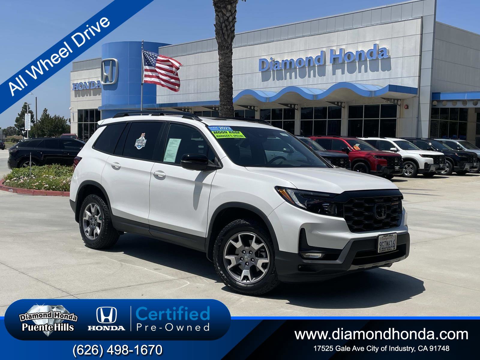 Certified 2023 Honda Passport TrailSport