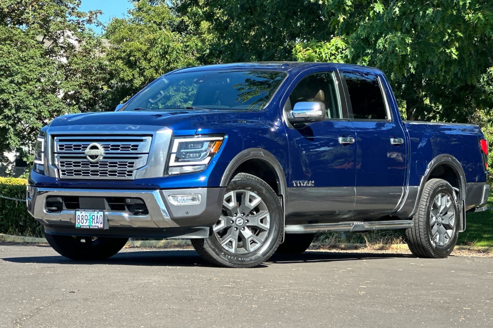 Used 2021 Nissan Titan Platinum Reserve w/ Moonroof Package