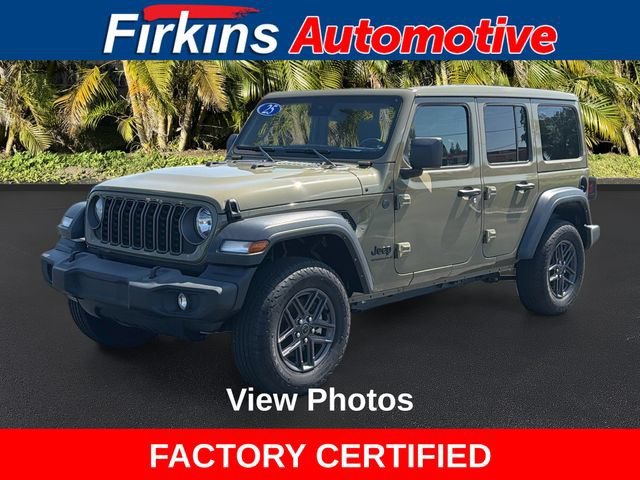 Used 2025 Jeep Wrangler Unlimited Sport
