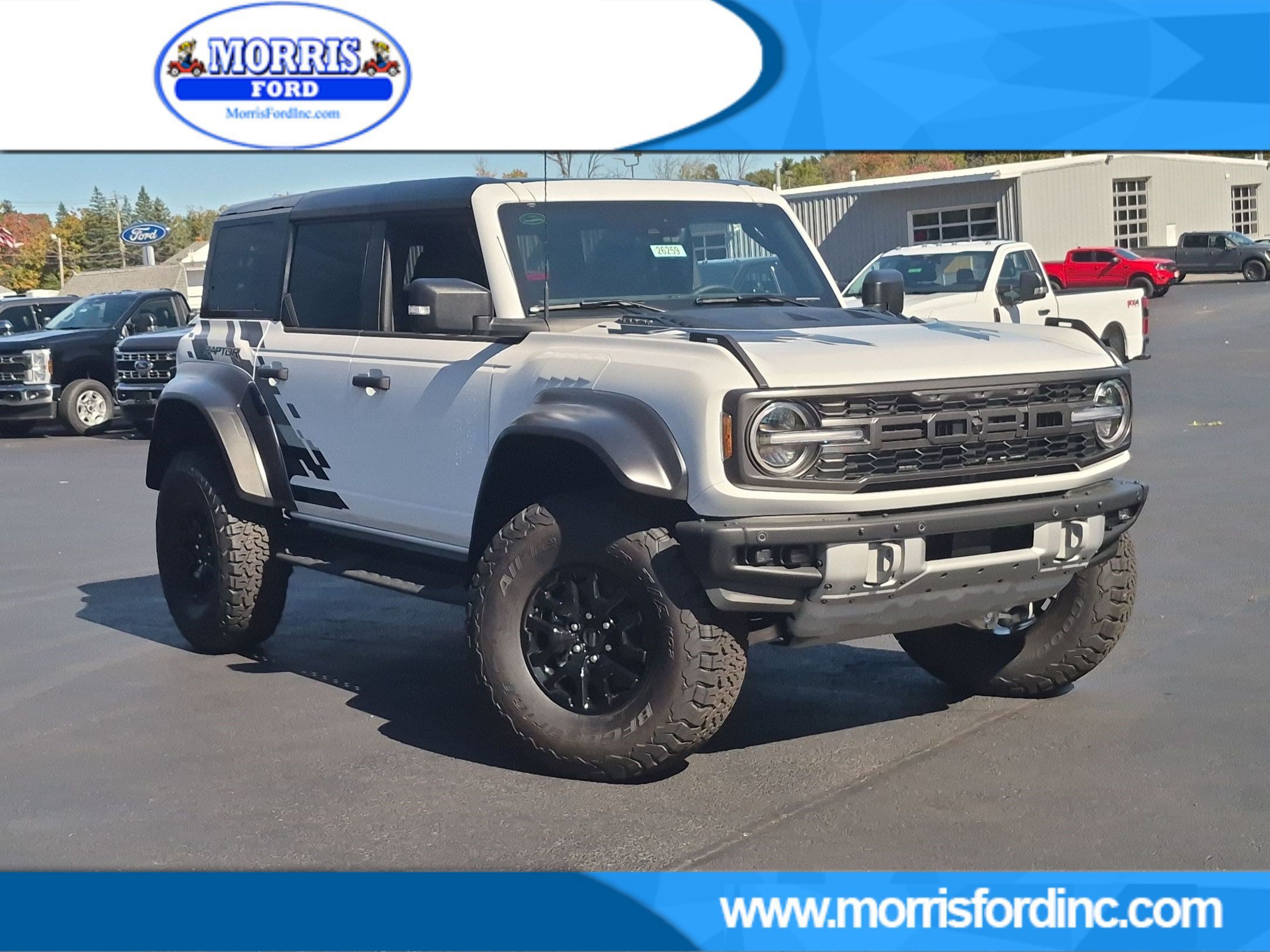 New 2026 Ford Bronco Raptor w/ Interior Carbon Fiber Pack