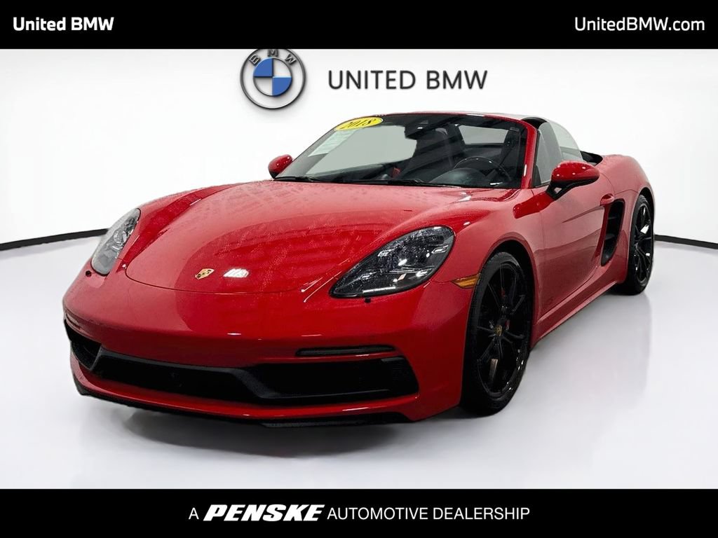 Used 2018 Porsche 718 Boxster GTS
